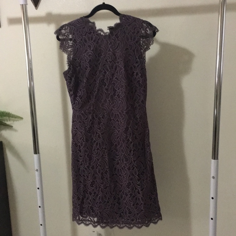 Plum Lace Dress